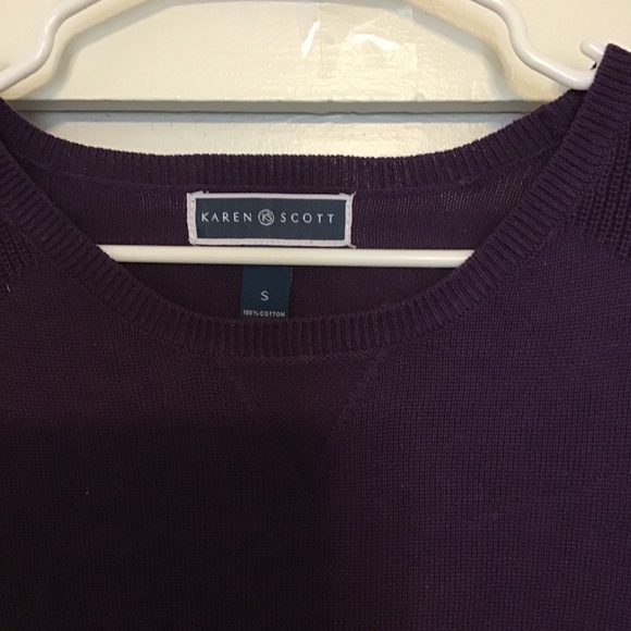 Karen Scott Womens Pullover Sweater - Picture 3 of 3